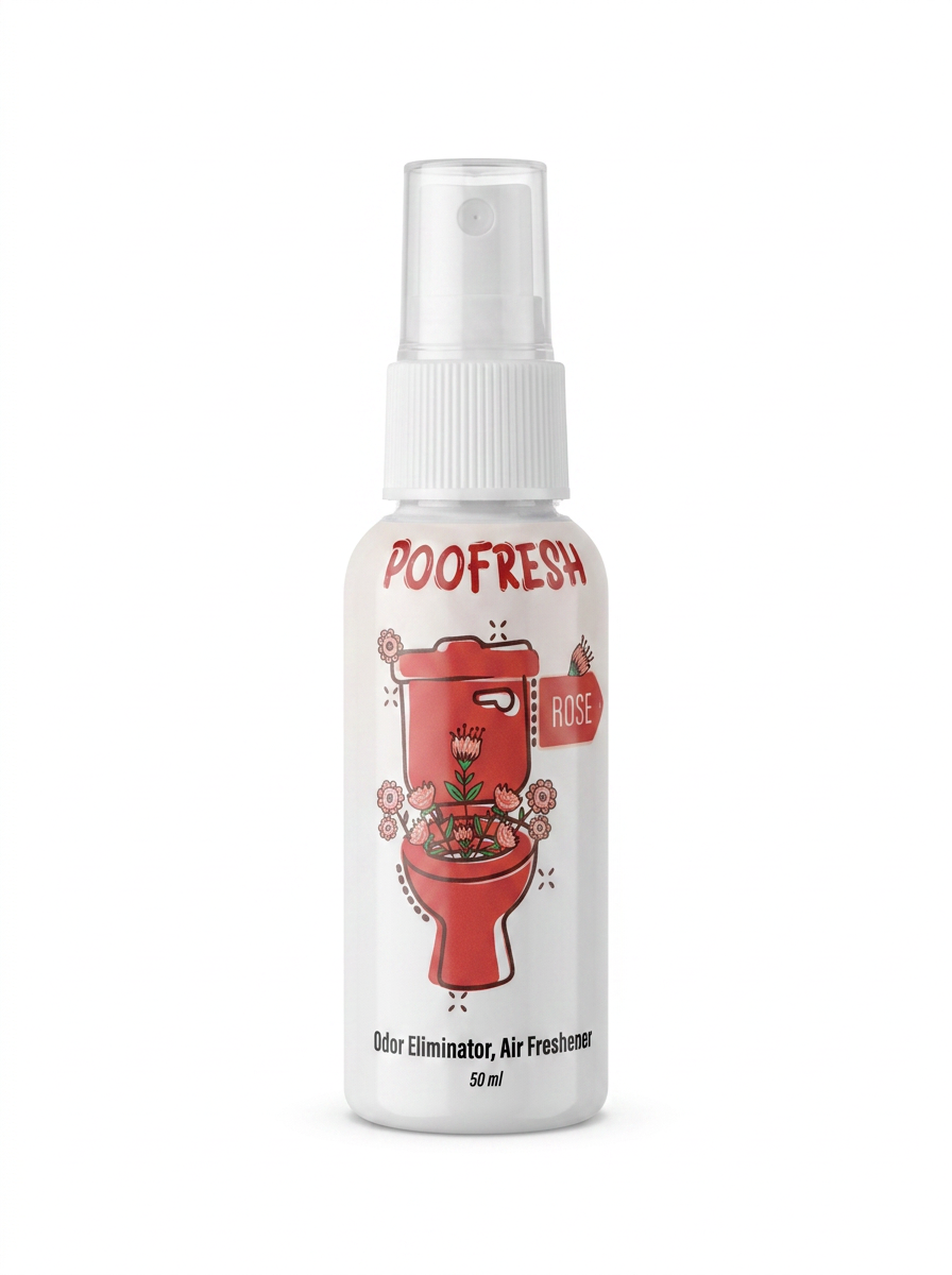 PooFresh Rose Garden bottle